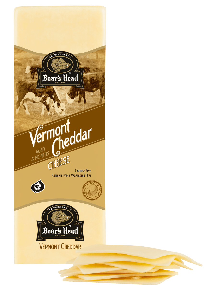 BOAR'S HEAD VERMONT CHEDDAR WHITE (10)