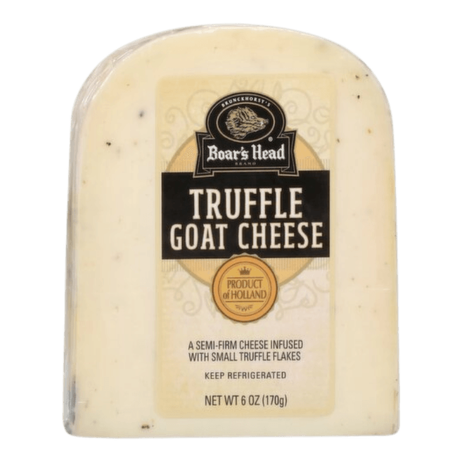 BOAR'S HEAD TRUFFLE GOAT CHEESE (10)