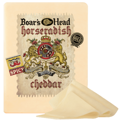 BOAR'S HEAD HORSERADISH CHEDDAR (10)